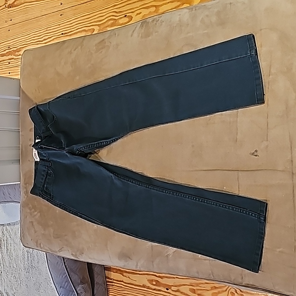 Levi's boys green textured jeans size 10 reg look like new